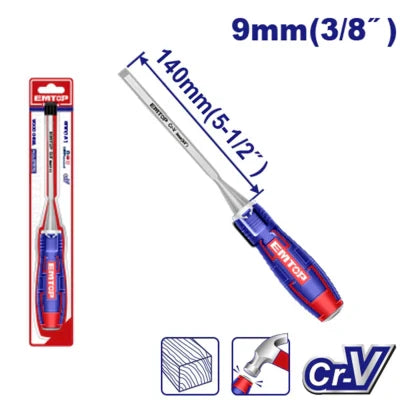 إزميل خشب عرض 9 ملم EMTOP EWCL0901