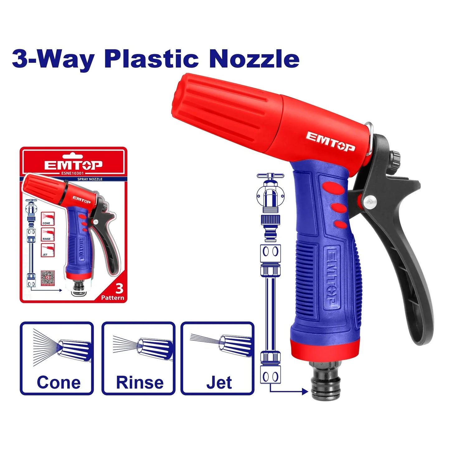 رشاش ماء EMTOP ESNE10301