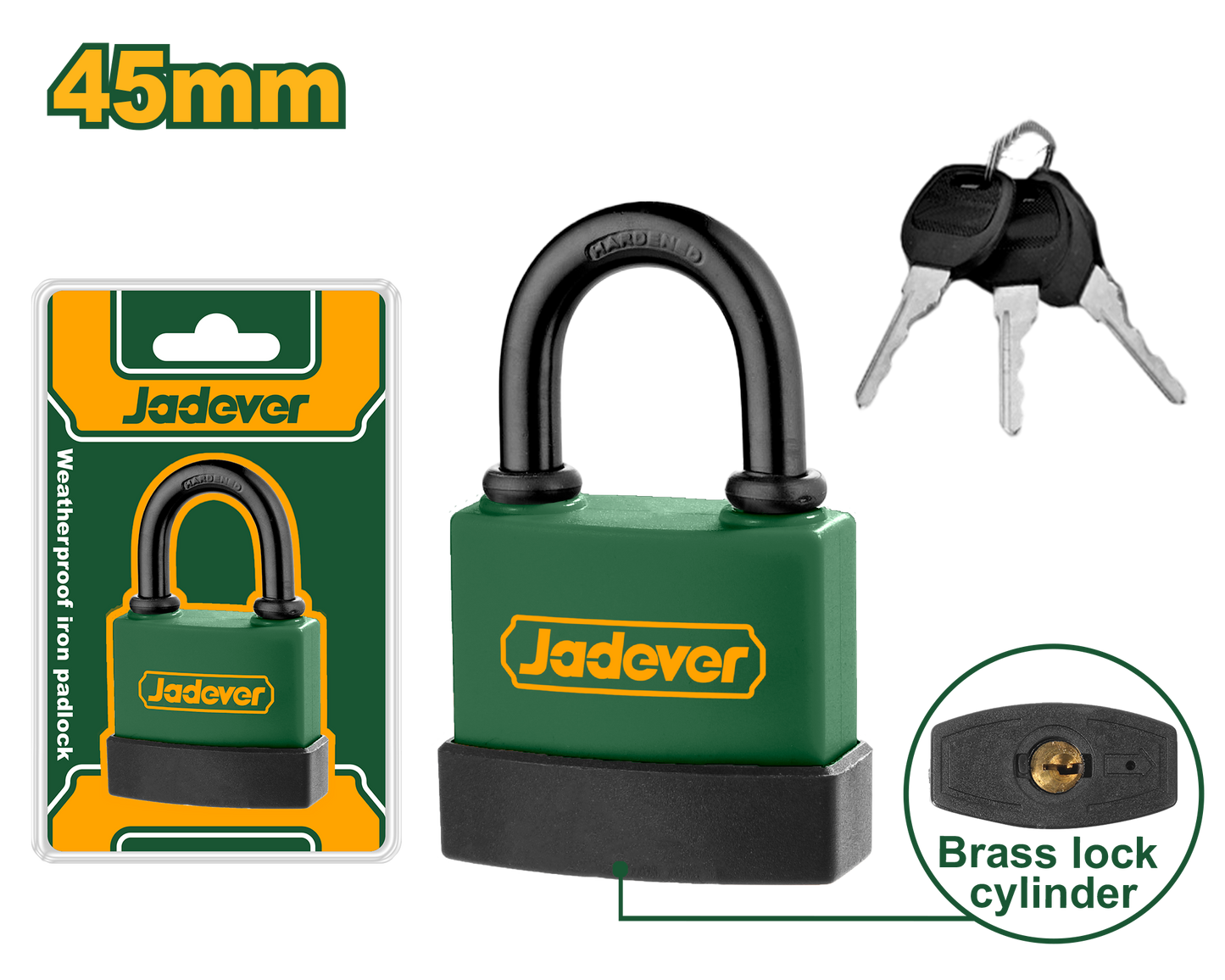 قفل مطري 45 ملم من جادايفر- Jadever