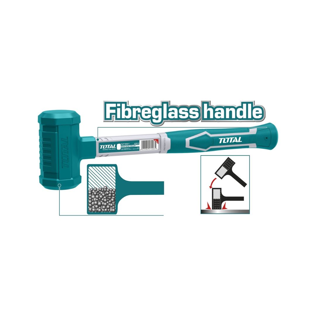 شاكوش حبيبات يد فيبر 2 LB من Total