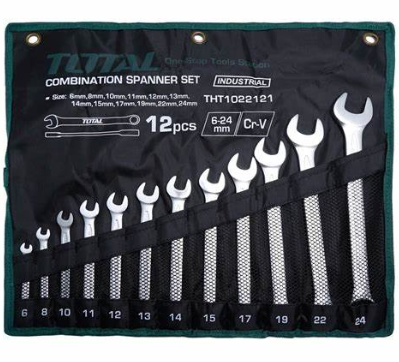 طقم شق رنج قياس 6-24 ملم من TOTAL