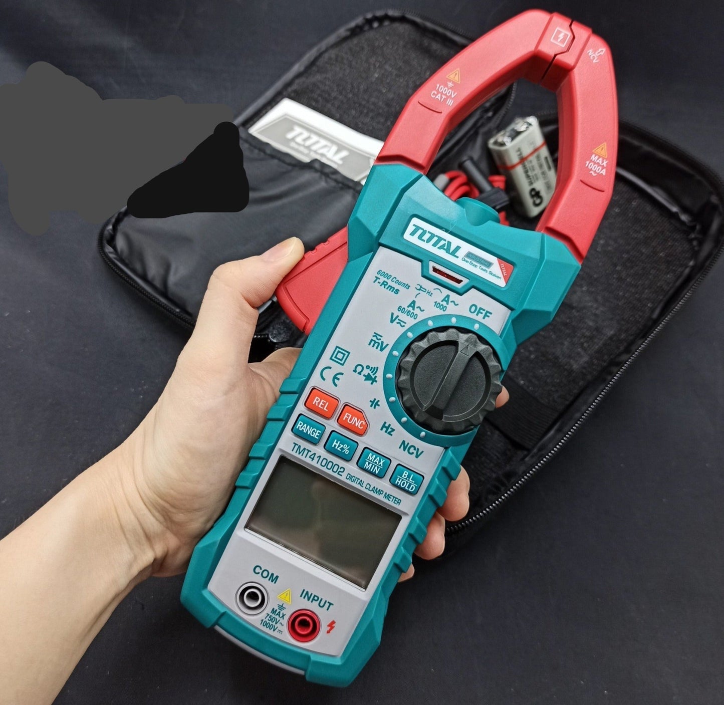 جهاز فحص كلامب ميتر 1000 فولت - توتال