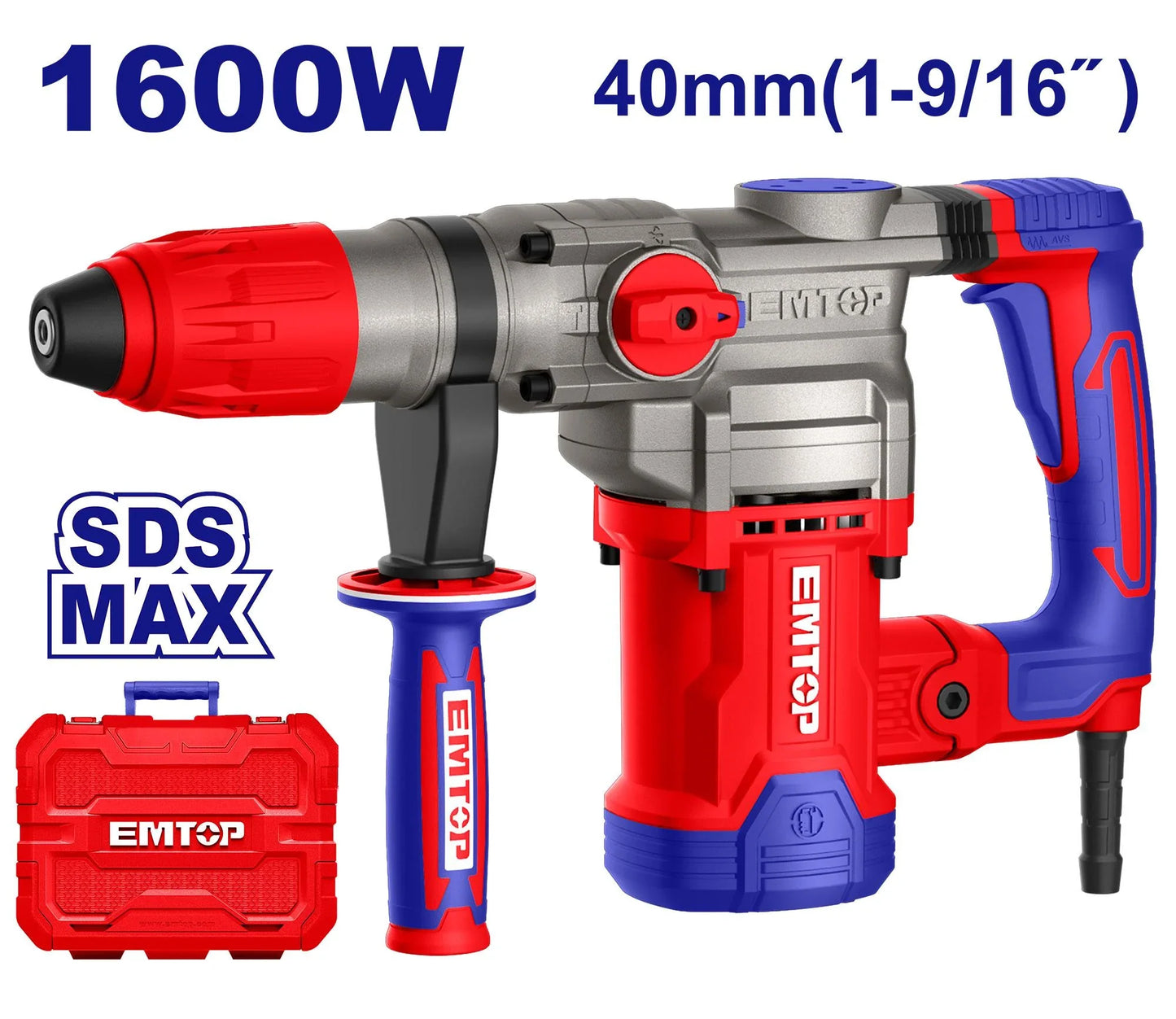 دريل همر EMTOP 1600W 40mm