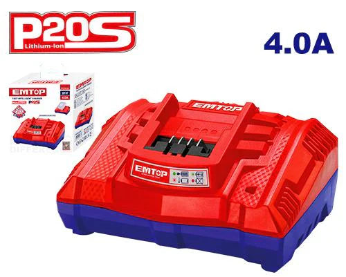 شاحن الذكي و السريع من EMTOP EFCR20203 P20S