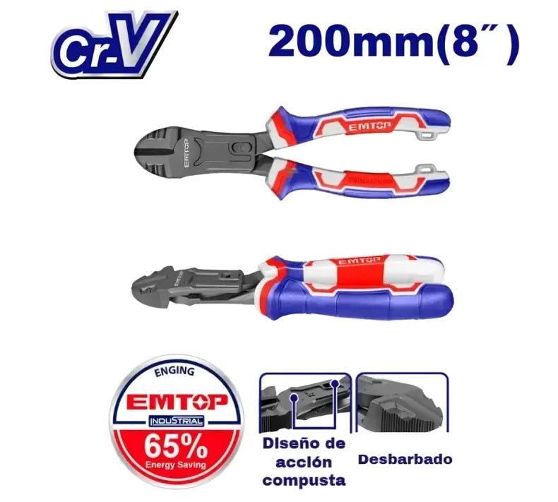 قطاعة قص جانبي ثقيلة عالية القوة EMTOP EPLRCD0851