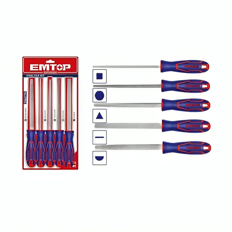 مبرد حديد عدد 5 قطع EMTOP ESFSS0501