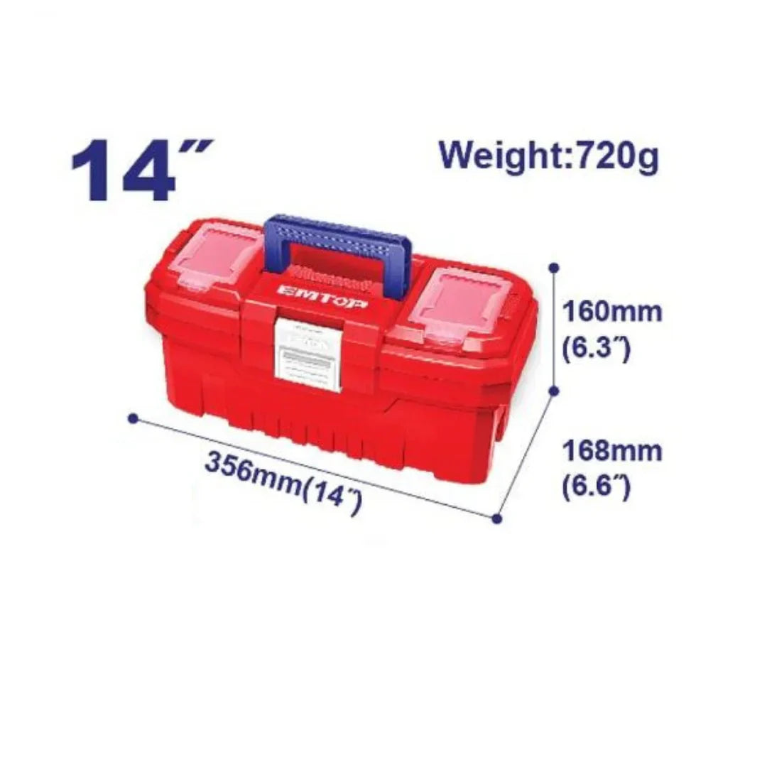 صندوق أدوات بلاستيكي EMTOP EPBX1401
