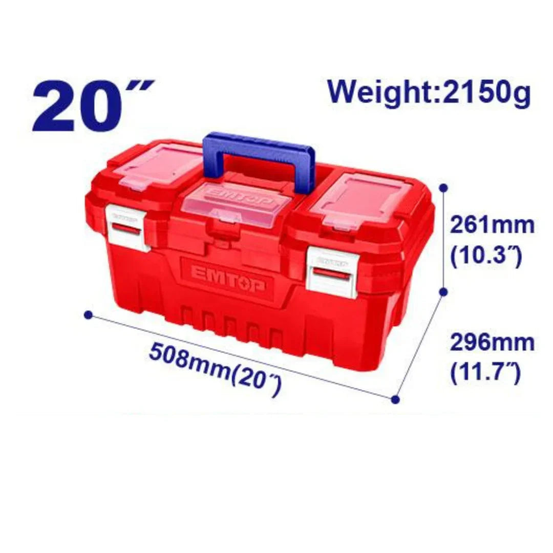 صندوق عده بلاستيك 20انش EMTOP EPBX2001