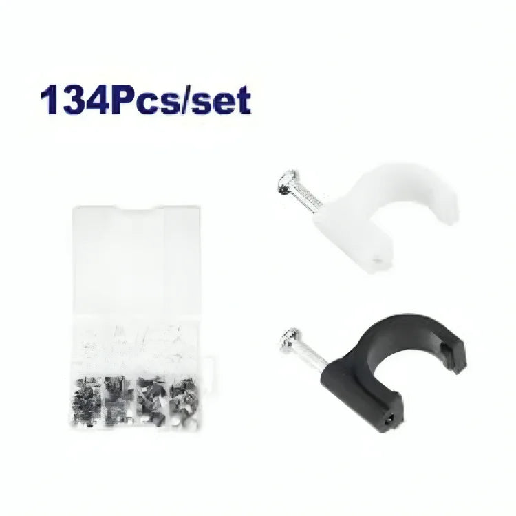 طقم مشابك كابلات 134 قطعة EMTOP EMFQAB01