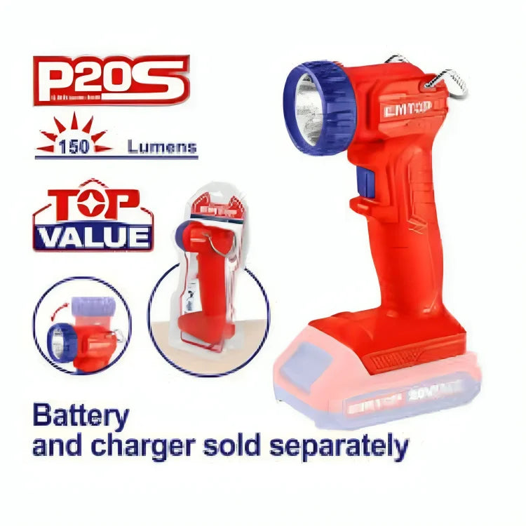 مصباح عمل لاسلكي بقدرة 20 فولت - EMTOP ELFL2001