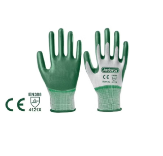 كفوف عمل مبطنة بالبوليستر ومغطاة بالنتريل مقاس XL من جاديفير Jadever