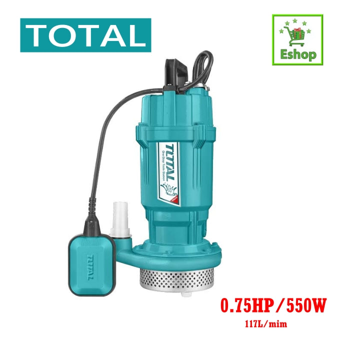 مضخة غاطسةستانلس مياه حلوة 3/4 حصان من توتال