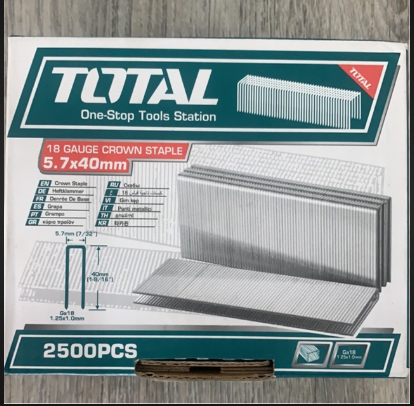 كلبسات 40 ملم 2500 حبة من توتال