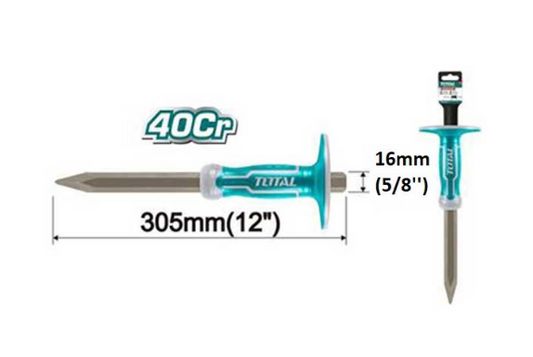 ازميل بوز16 ملم* 30 سم من Total