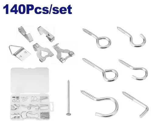 طقم براغي وحمّالات براويز مشكل 140 قطعة  EMTOP EMVJ1B01