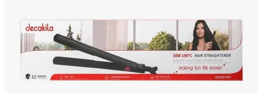 ستريتر شعر  190 درجة 30 واط من ديكاكيلا DECAKILA