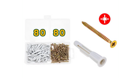 طقم براغي مع اسافين 120او140 قطعة من جادايفر Jadever