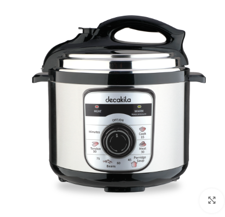 طنجرة ضغط كهربائية سعة 5 لتر 900 واط من ديكاكيل Decakila