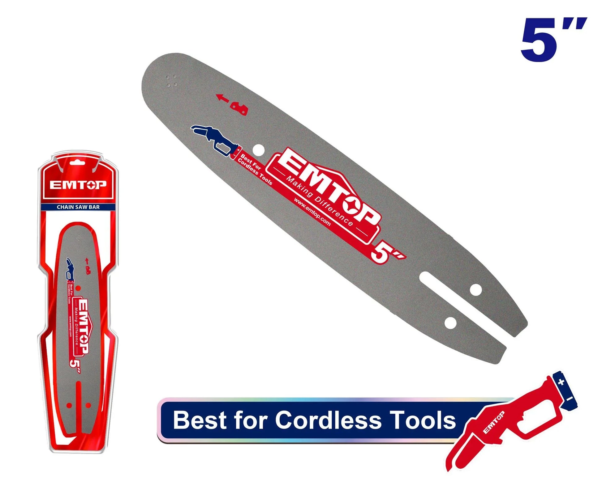 شريط توجيه منشار  5 إنش EMTOP ECSB6051