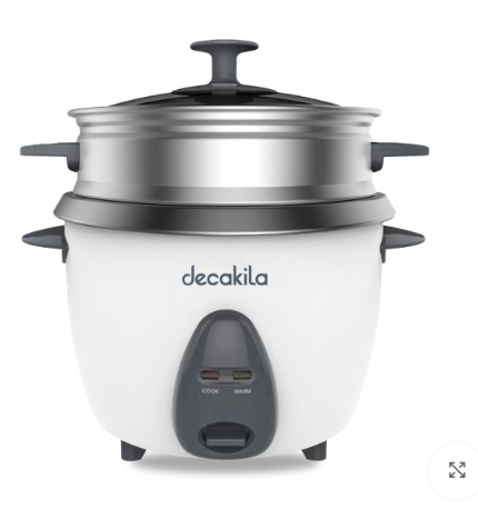 طباخة أرز كهربائية 1.8 لتر 700 واط من دكاكيلا Decakila