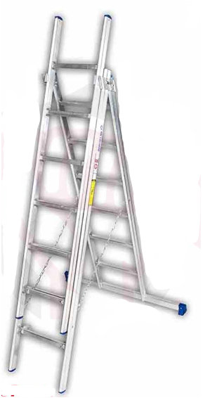 سلم متعدد 3 حركات ارتفاع 5 متر جاديفير Jadever