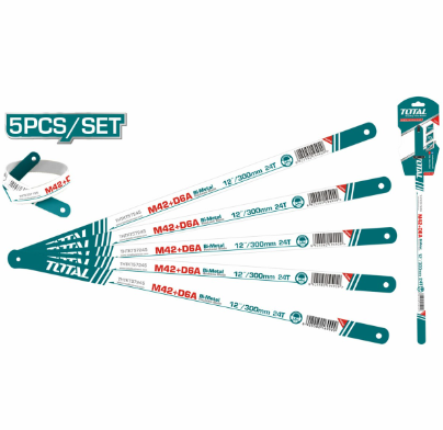 نسلة منشار حديد 5 قطع من TOTAL