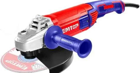 آلة الصنفرة الزاوية EMTOP لمهام الطحن والقطع الشاقة