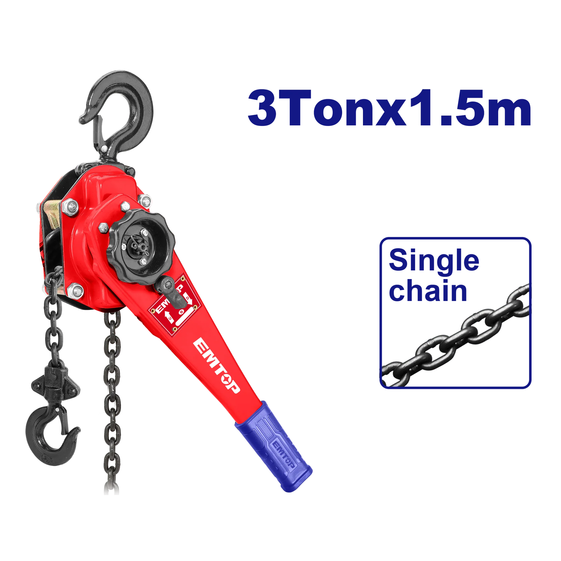 بلانكو سحب يدوي 3 طن  EMTOP ECBK2030