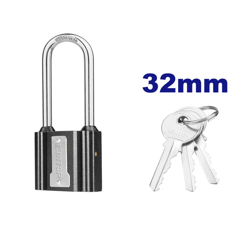 قفل سكب حديد حلقة طويلة 32 مم  EMTOP EPDKR3001L