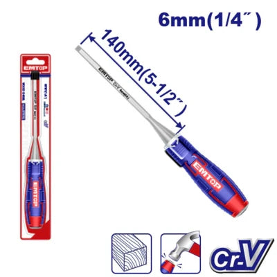 إزميل خشب 6 ملم EMTOP EWCL0601