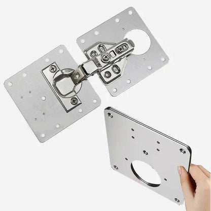 لوح إصلاح مفصلات الخزائن – ستانلس مقاوم للصدأ