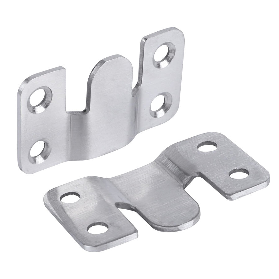 حوامل تثبيت مخفية من الستانلس ستيل – تعليق قوي وآمن للصور والمرايا ورؤوس الأسرّة (10 قطع)