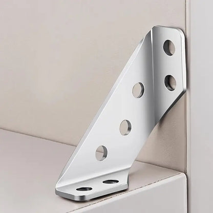 تثبيت معدني بزاوية 90 درجة متعددة الاستخدام – مدعومة بعدم توافق الأثاث بقوة وثبات