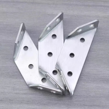 تثبيت معدني بزاوية 90 درجة متعددة الاستخدام – مدعومة بعدم توافق الأثاث بقوة وثبات