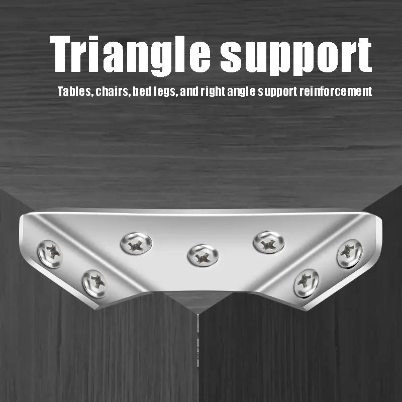 تثبيت معدني بزاوية 90 درجة متعددة الاستخدام – مدعومة بعدم توافق الأثاث بقوة وثبات