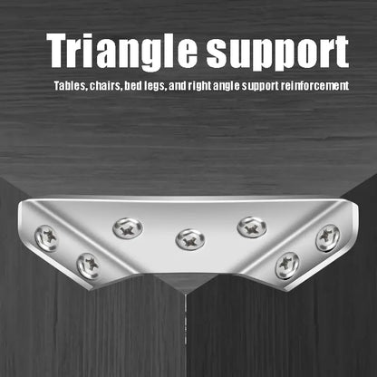 تثبيت معدني بزاوية 90 درجة متعددة الاستخدام – مدعومة بعدم توافق الأثاث بقوة وثبات