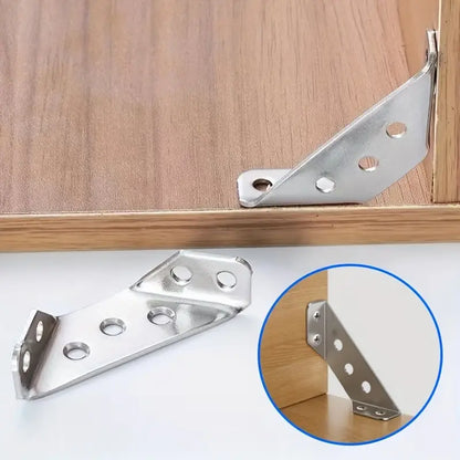 تثبيت معدني بزاوية 90 درجة متعددة الاستخدام – مدعومة بعدم توافق الأثاث بقوة وثبات