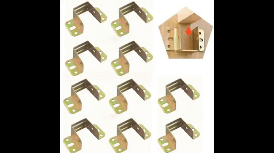 حامل أثاث خشبي على شكل حرف U متعدد الأغراض للأثاث والهياكل الخشبية