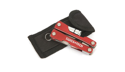 زرادية متعددة 8 احمر Swiss Tech / 8-IN-1 MINI MULTI TOOL