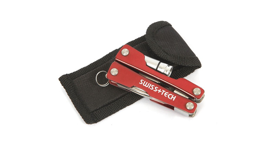 زرادية متعددة 8  احمر Swiss Tech / 8-IN-1 MINI MULTI TOOL