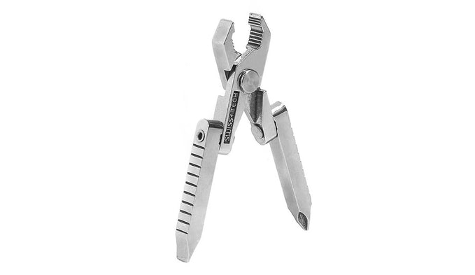 ميدالية أداة متعددة الوظائف 6 في 1 – Swiss Tech ST50022 | Swiss Tech 6-in-1 Key Ring Micro Tool (ST50022)