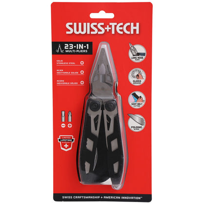 أداة متعددة الوظائف 23 في 1 – SWISS+TECH ST021003 | سويس + تك 23 في 1 كماشة متعددة ST021003