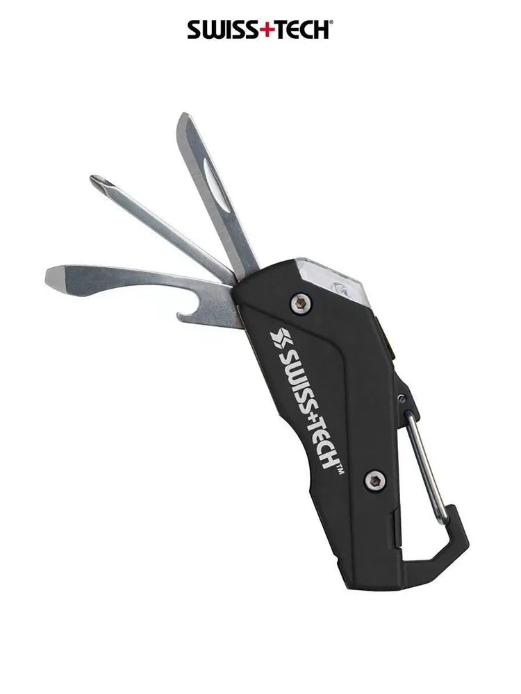 أداة متعددة الوظائف 6 في 1 مع كشاف – Swiss+Tech ST33400 | Swiss+Tech ST33400 Multi-Tool 6-in-1