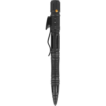 قلم أداة متعددة 9 في 1 مع كاسر زجاج وقاطع حبال وكشاف LED – Swiss+Tech ST029007 | Swiss+Tech ST029007 9-in-1 Multi-Tool Pen with Glass Breaker, Rope Cutter & LED Flashlight