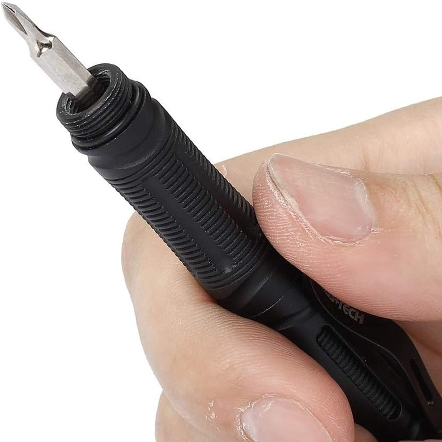 قلم أداة متعددة 9 في 1 مع كاسر زجاج وقاطع حبال وكشاف LED – Swiss+Tech ST029007 | Swiss+Tech ST029007 9-in-1 Multi-Tool Pen with Glass Breaker, Rope Cutter & LED Flashlight