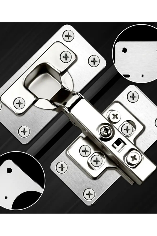 لوح إصلاح مفصلات الخزائن – ستانلس مقاوم للصدأ