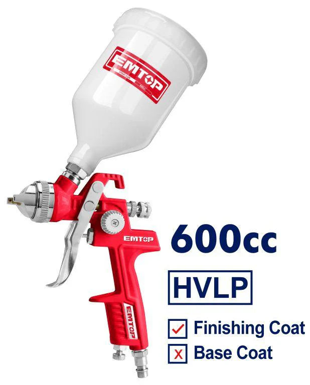 فرد رش هواء EMTOP سعة 600cc