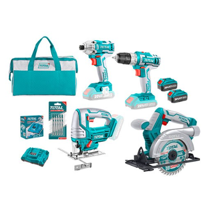 مجموعة أدوات الحفر والقص شحن 4 قطع