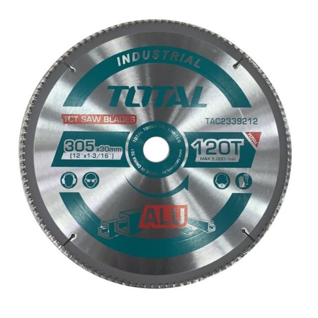 صينية قص المنيوم 12" 120 سن من Total