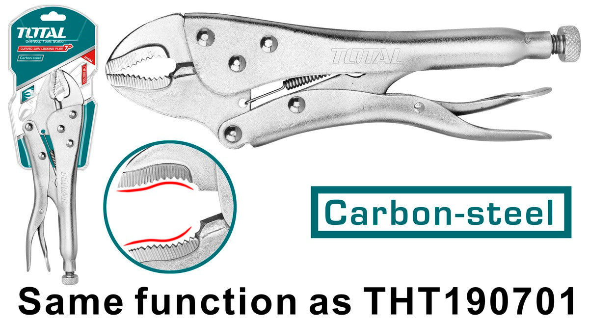 زرادية كبس 7" من Total